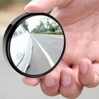 2 espejos de punto ciego HD vidrio convexo 360° espejo retrovisor lateral