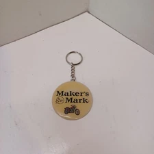 NEW Rare Maker's Mark SIV Bourbon  Distillery Keychain w/Red Motorcycle h2