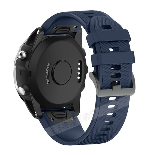 Per Garmin Fenix 3 5 5S 5X Plus 6X 7 7 7X cinturino da polso in silicone facile vestibilità - Foto 20 di 57