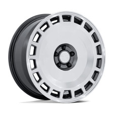 18x9.5 Rotiform Wheels Rc213 Zbf Anthracite W Machined Face 5x120 Rims 1pc