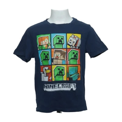Old Navy, T-shirt, Größe: 134, Blau/Mehrfarbig, Baumwolle, Print, Jungen #Bpa - Bild 1 von 4