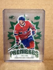 2024-25 UD Ice Hockey Logan Mailloux Green Premieres /199 