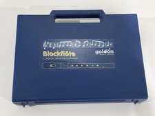 German Goldon Blockflote Recorder Musical Instrument w/ Case