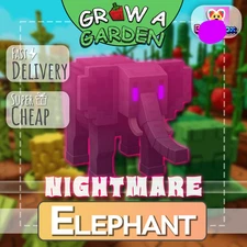 🐘🌙Nightmare Elephant 🎮ROBLOX 🪴Grow a Garden | CHEAP | FAST | RELIABLE✅