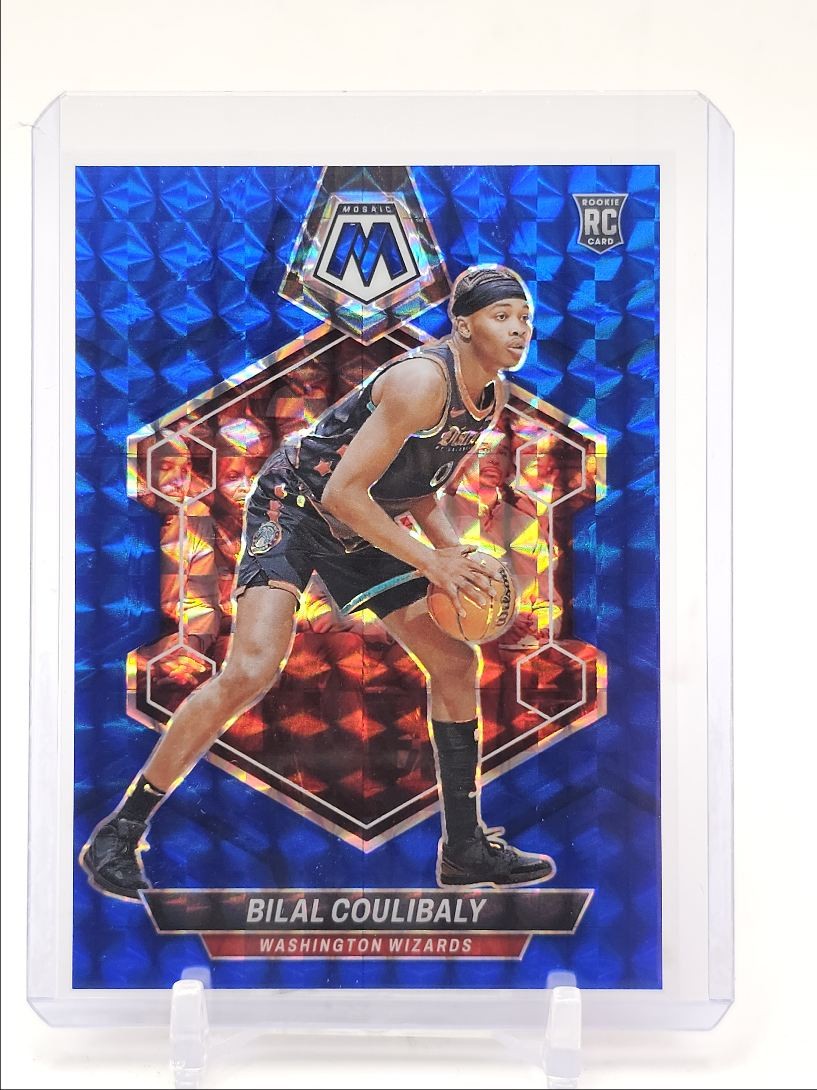 BILAL COULIBALY 2023-24 MOSAIC ROOKIE BLUE MOSAIC PRIZM #235 RC /199 Q3549