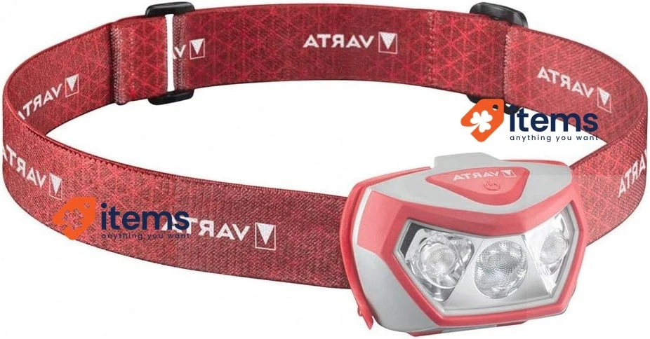 Linterna Frontal VARTA LED Incluye 3x Pilas AAA, Deportes Al Aire Libre H20 Pro - Imagen 3 de 3