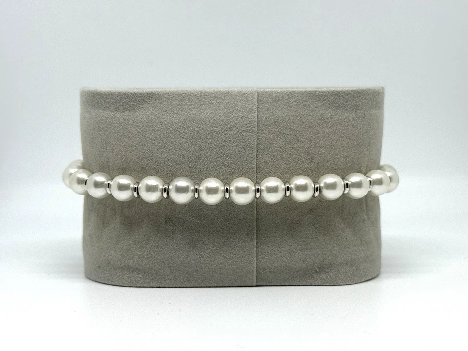 JAXXON Pearl Bracelet - 7.5” Pearls With Lobster Clasp - Image 4 of 4