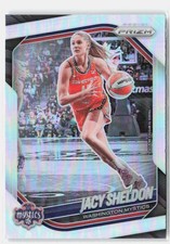 2025 Panini Prizm WNBA #113 Jacy Sheldon Silver Prizms