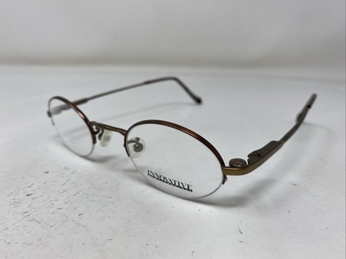 Innovador marco de gafas IMF-352 bronce/marrón 42-22-140 con clip 1921 - Imagen 4 de 10
