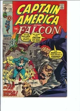 Captain America #136 Mole Man Falcon Nick Fury Moloids(Apr 1971 Marvel)Near Mint