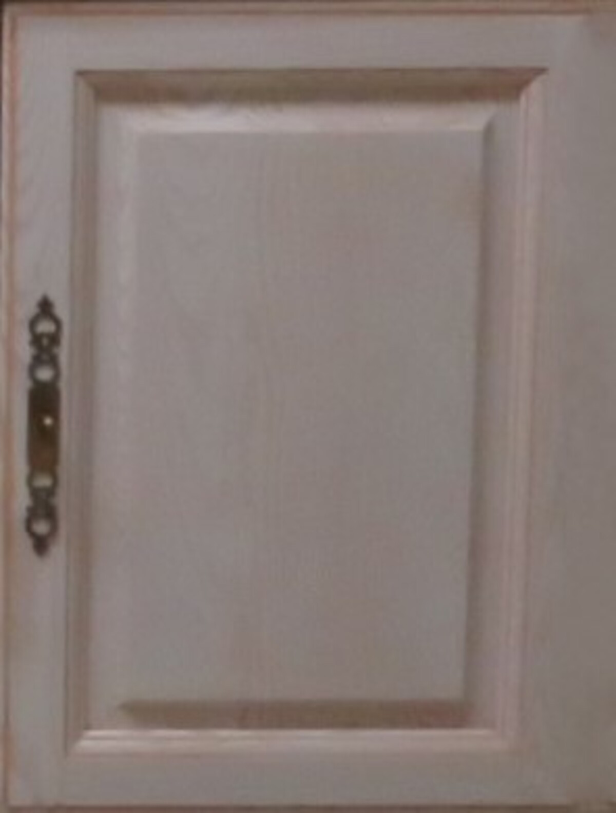 Porte de cuisine florale saumon H700 l600 menuiserie haut de gamme neuve