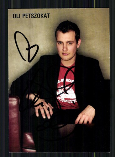 Oli Petszokat Autogrammkarte Original Signiert # BC 222492