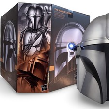 Hasbro Star Wars The Black Series Mandalorian Premium Electronic Beskar Helmet