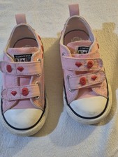Converse Toddler Girls Chuck Taylor All Star Ox 2V Love Me Lots Stay-Put Closure