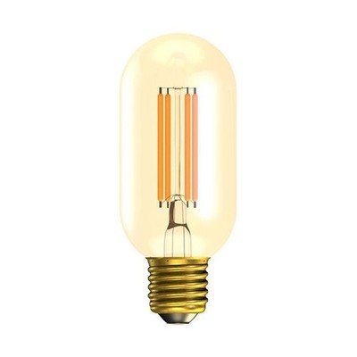 LED LEUCHTMITTEL 4W dimmbar Vintage Amber 110mm Röhren ES 2000K A24