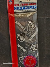LAS VEGAS RAIDERS GIFT WRAP SHEETS 3 20