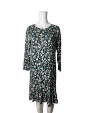 Peacocks Shift Dress Size 10 Black Floral Stretch Womens NEW EU 38 RRP £16