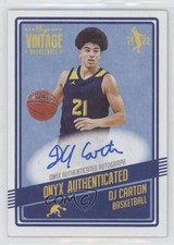2021-22 Onyx Vintage Auto DJ Carton #VADC Auto 06qf