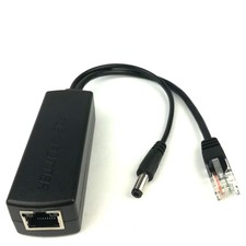 DC 5V 2.4A Active PoE Splitter Power Over Ethernet 802.3af 5.5x2.1mm Wire