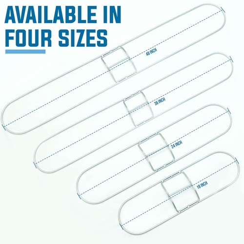 24 Inch Commercial Dust Mop Frame (12 Pack) - Picture 4 of 8