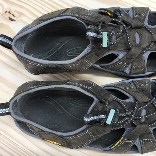 Keen Waterproof Hiking Sandals Womens 7.5 Venice H2 Brown Leather Closed Toe - Picture 9 of 21