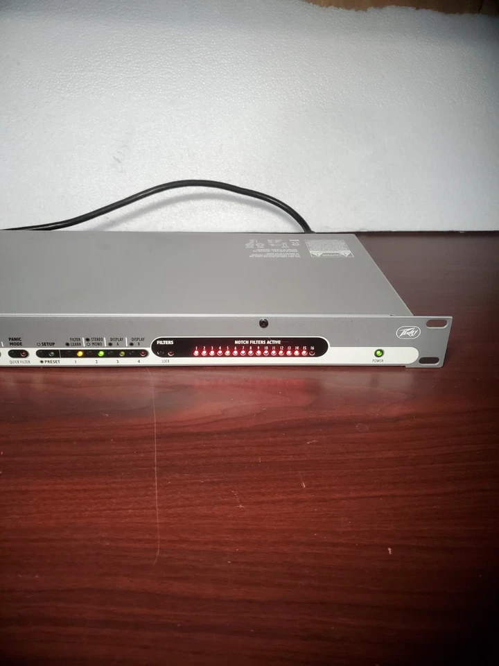 Peavey Feedback Ferret-D Dual Channel Automatic Feedback Eliminator #69 - Image 4 of 4