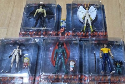 1998 Devilman Figure Collection All 5 Types Full Comp Set #18e1da