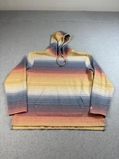 Chubbies Hoodie Men Large Sunset Striped Pullover Kangaroo Pocket Casual Coastal