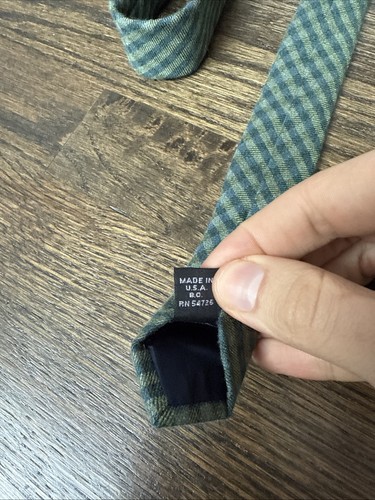 Gitman Brothers for Neiman Marcus Men’s Tie, Wool/Silk USA - Picture 9 of 9