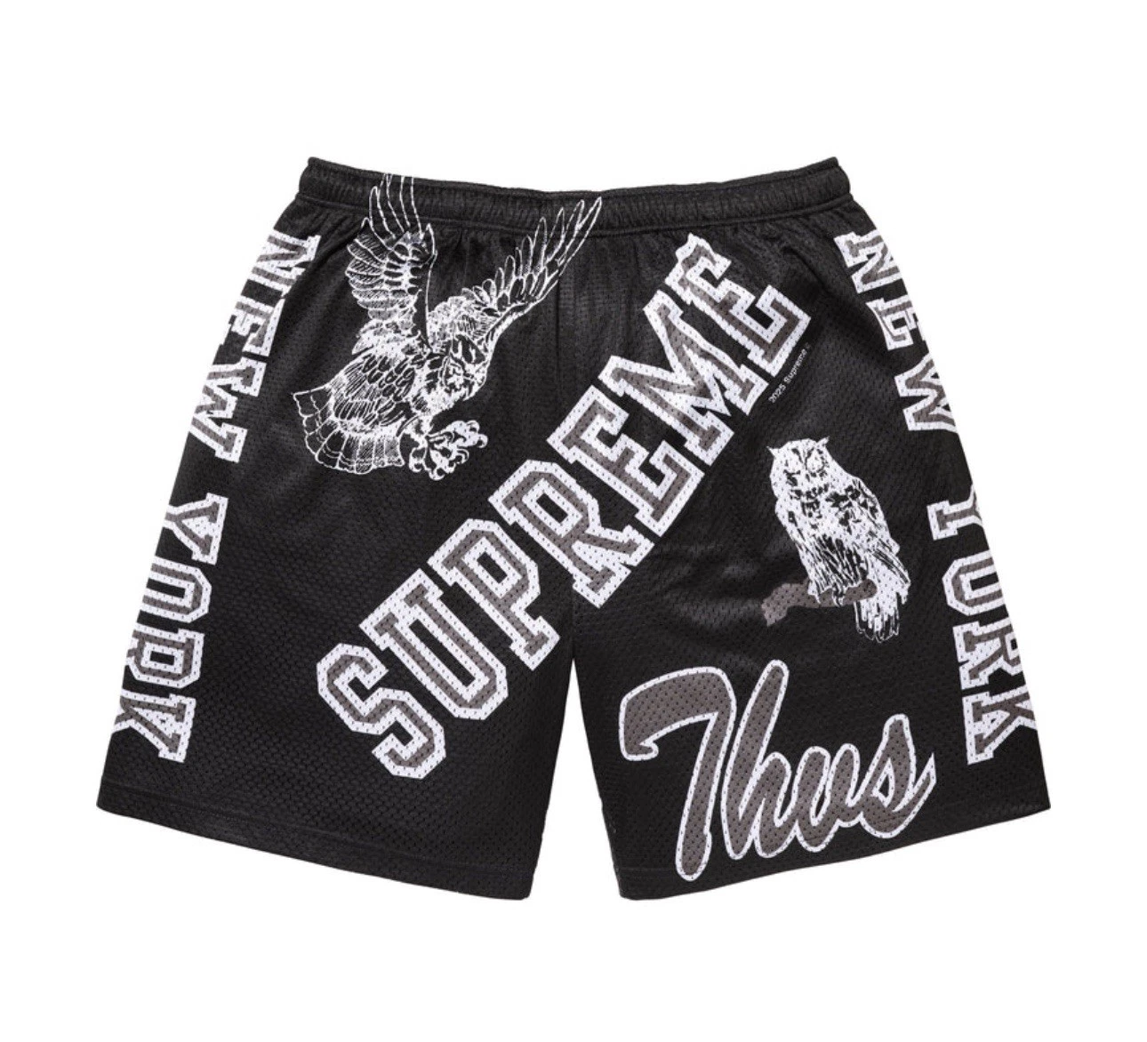 Short Supreme Varsity maille noir   Taille Medium   Trusted Seller ✨