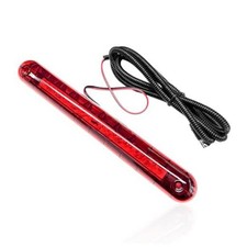 Third Brake Light, 24 LED 12V Car High Mount 3RD Brake Tail Light Stop Lamp