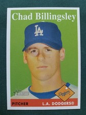 2007 Topps Heritage Chad Billingsley #313 NM Los Angeles Dodgers Free Shipping