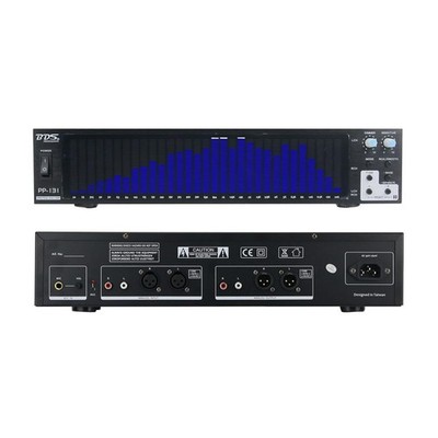 BDS PP-131 Blue Audio Spectrum Analyzer Display 2U Rack Music Spectrum Indicator