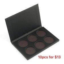 Empty Magnetic Plt#6  10 pcs -6 Large Wells-No Mirror. Special price on big QTY