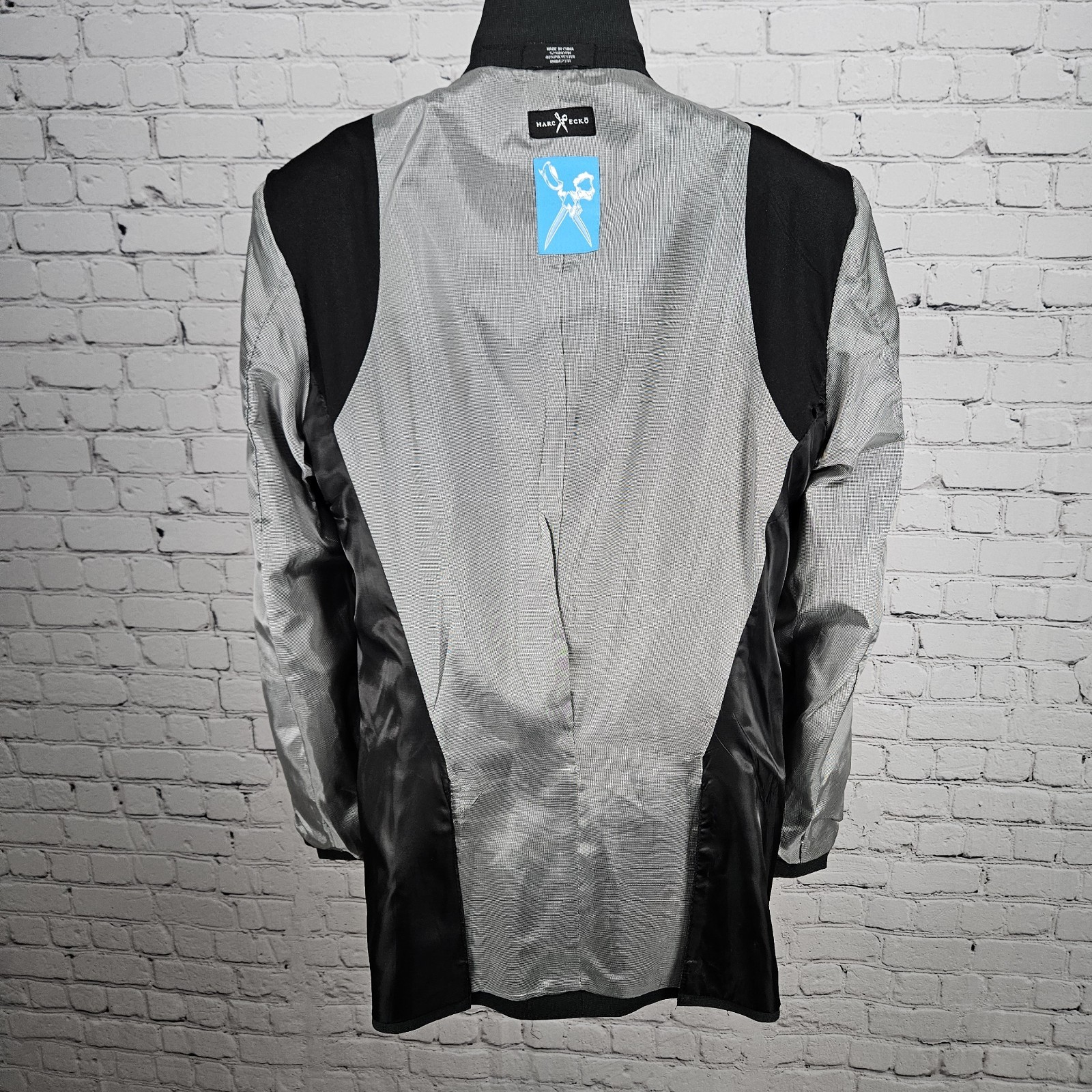 Marc Ecko Black Multitask 2 Button Double Vented … - image 7