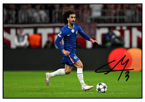 11139. Marc Cucurella Signed Pictures (A4 Prints) Chelsea Brighton Spain etc.