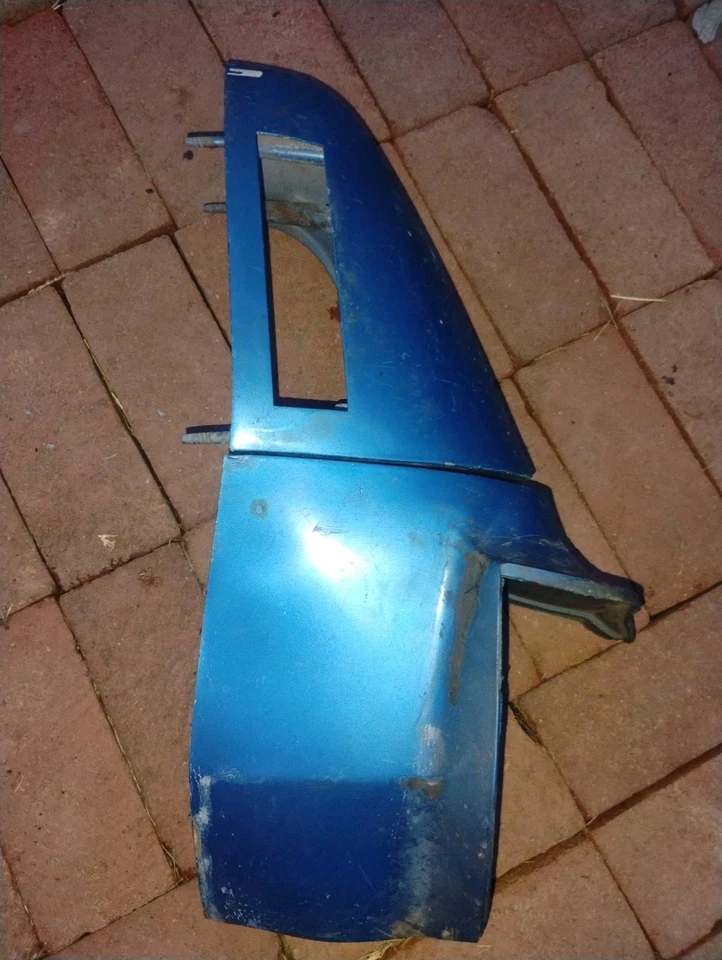 1974-1977 Pontiac Grand Prix левая сторона задняя четверть удлинитель с наполнителем бампера - Изображение 3 из 4