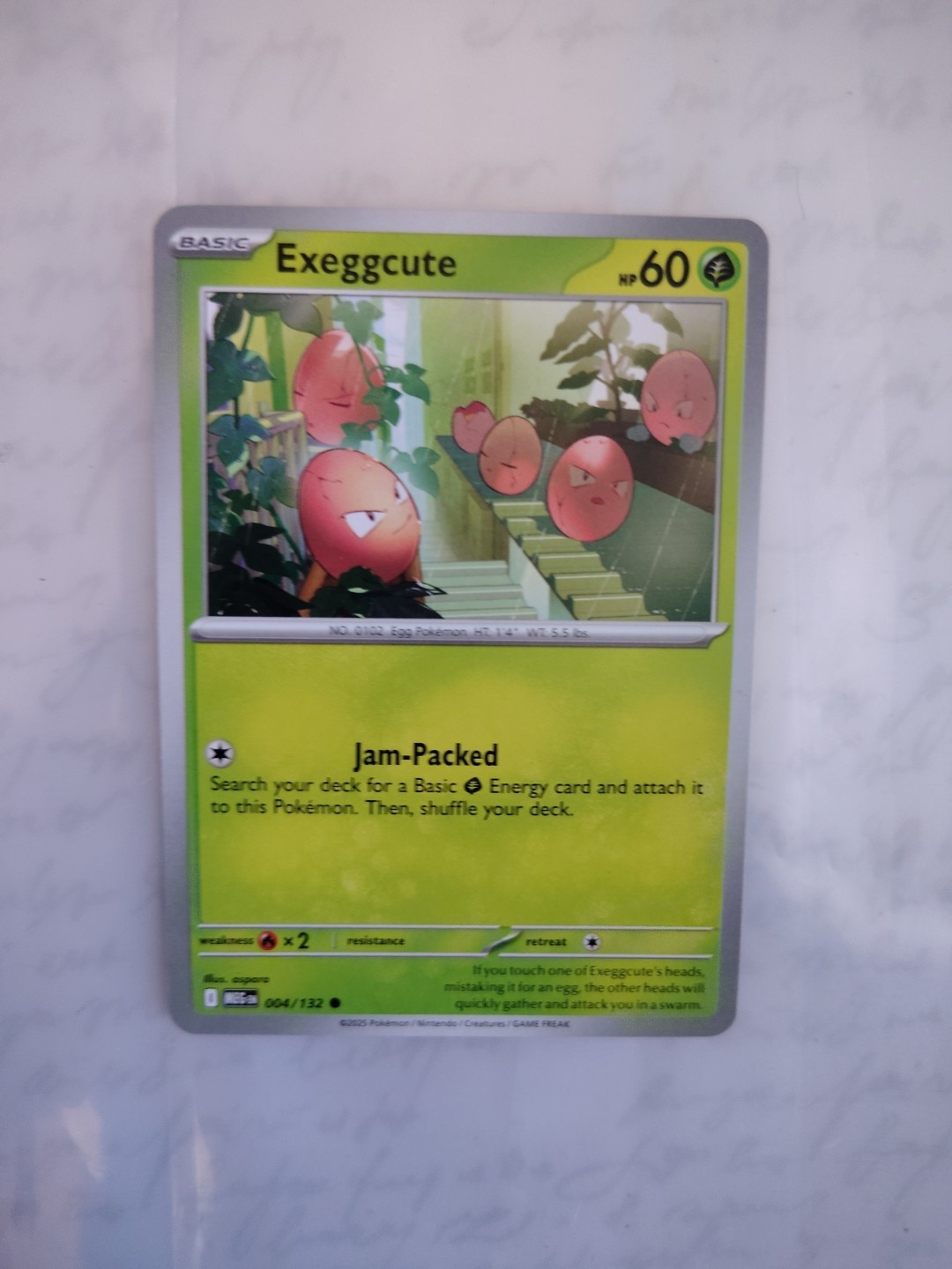 Exeggcute - 004/132: Mega Evolution Near Mint