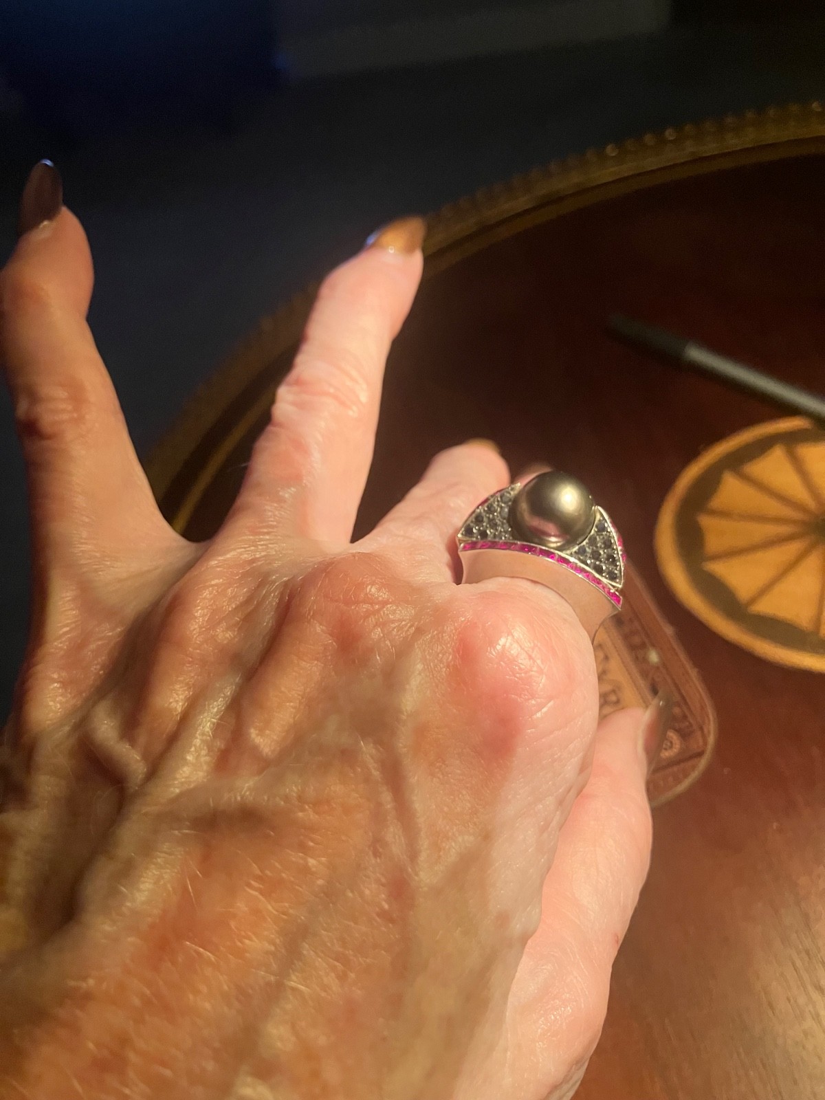 Stephen Webster Ruby/18K  White Gold Stacking Rin… - image 14