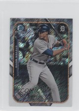 2015 Bowman The Farm's Finest Chrome Mini Shimmer Refractor Steven Moya 0a3