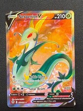 serperior v pokemon card 007/195 - Pokmon Tcg - Ultra Rare - Silver Temp 210/195 / Secret Rare Card Type / HP / Stage Pokemon TCG Serperior V TG13/TG30