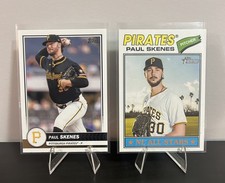 2026 Topps Flagship Silver Pack Exclusive Paul Skenes #62 & Heritage base #33