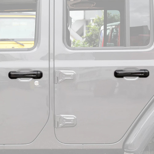 Black Car Door Handle Cover Trim For Jeep Gladiator JT/JL 2018-2025 Accessories - Bild 13 von 13