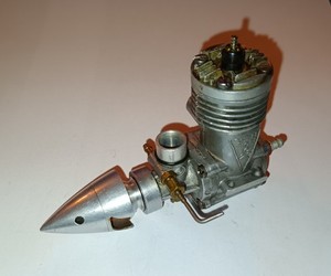 Moteur RC Ancien Super Tigre G30 2,5cc - Micromeccanica Saturno Made In Italy Vintage
