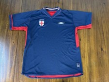 England Soccer Umbro 2004 Jersey Size Large Vintage