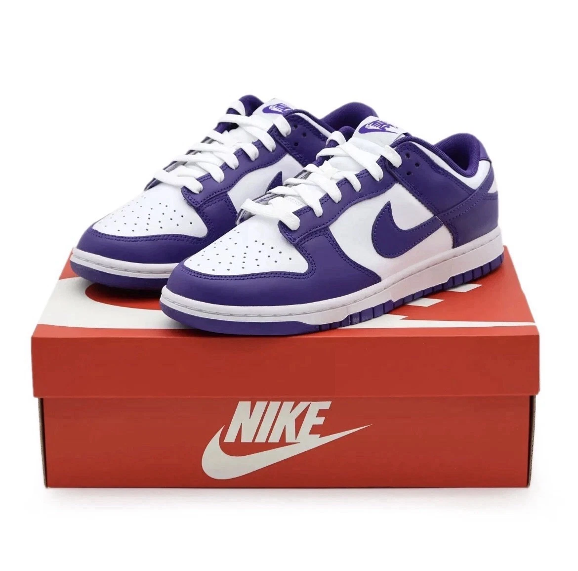 Nike Dunk Low Purple/White for Sale - Authenticity Guaranteed - eBay
