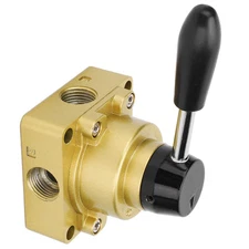  Lever Hand Valve 3 Position Pneumatic Air Control Switch Tool Part