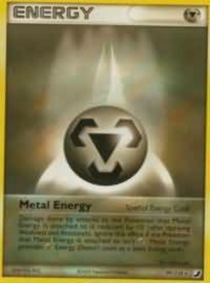 Metal Energy - 97/115 - Rare NM, English Pokemon EX Unseen Forces