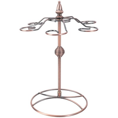 Iron Wire Wine Glass Organiser Vertical Storage Solution for Drinking Glasses