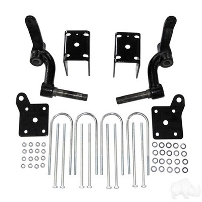 RHOX 6'' Drop Spindle Golf Cart Lift Kit for EZGO TXT Gas/Electric 1994-2001.5